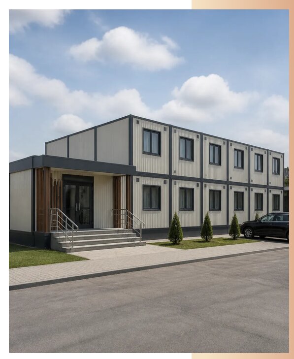 Модульные гостиницы купить в Махачкале по цене от 1242600 р. | БытовкаПрофи-Мхч